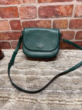 Kate spade saddle bag deep jade